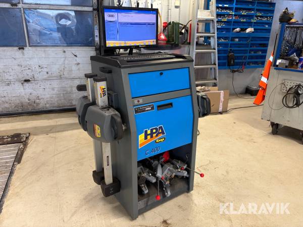 4-hjulsudmåler HPA Fiab C-400 med drejeplader