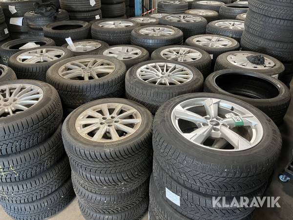 Komplethjul og løse dæk Audi/Volkswagen 23 sæt