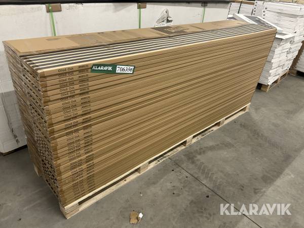Akustikpaneler Fibrotech Oiled Oak 37stk