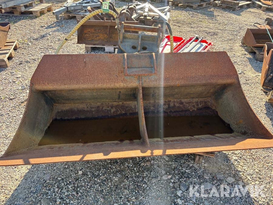 Kip- og planerskovl Ebco RG50 1,7 m 1 Styk