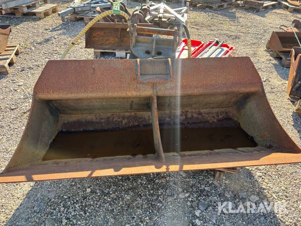 Kip- og planerskovl Ebco RG50 1,7 m 1 Styk