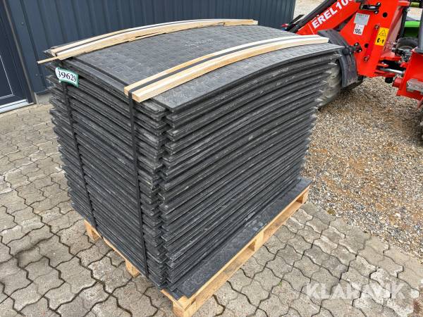 Køreplader 30 m2 35 styk 