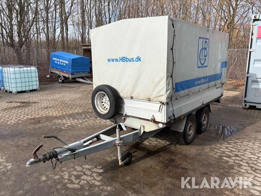 Lukket trailer Brenderup