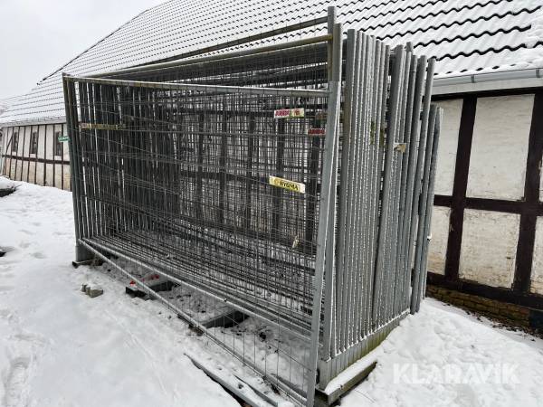 Byggepladshegn Jumbo 350 med klodser 28 styk