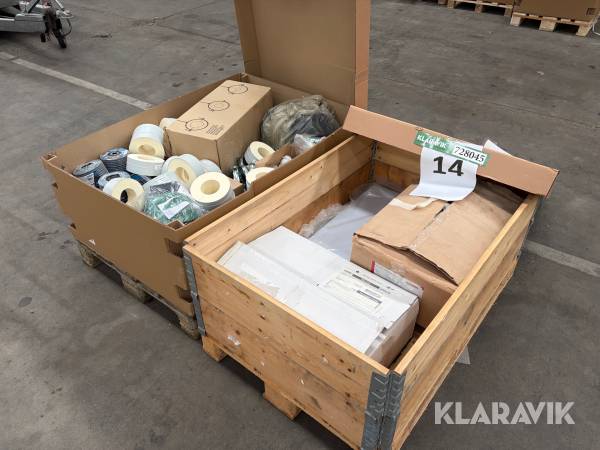 Blandet lot 2 paller