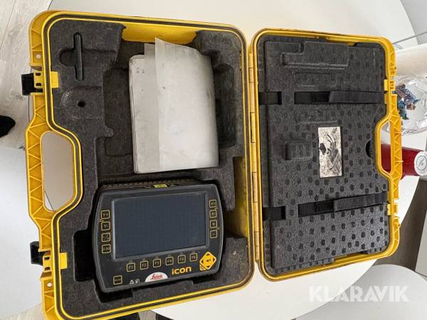 3D maskinstyring Leica iCON site excavator