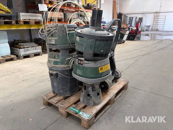 Industristøvsugere Gerni GWD 375-2 og GWD 350 5 Styk
