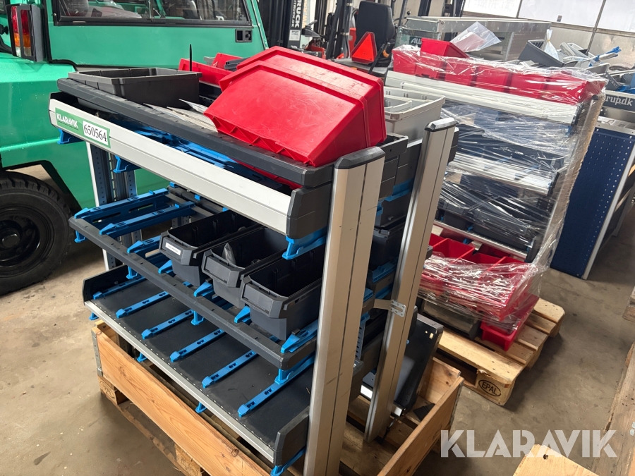 Reolsystem Sortimo 3 styk