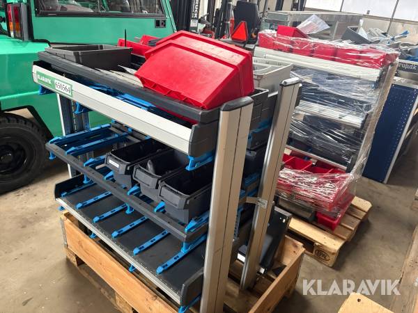 Reolsystem Sortimo 3 styk