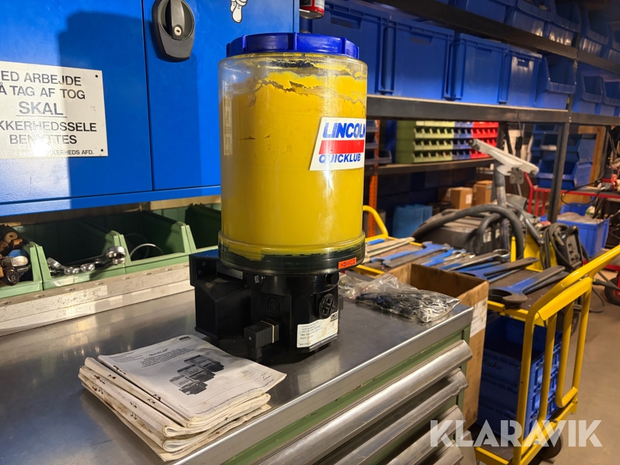 Centralsmøringsanlæg Lincoln P203-8XLBO-1K6-24-2A1.01 8 liter 24 volt