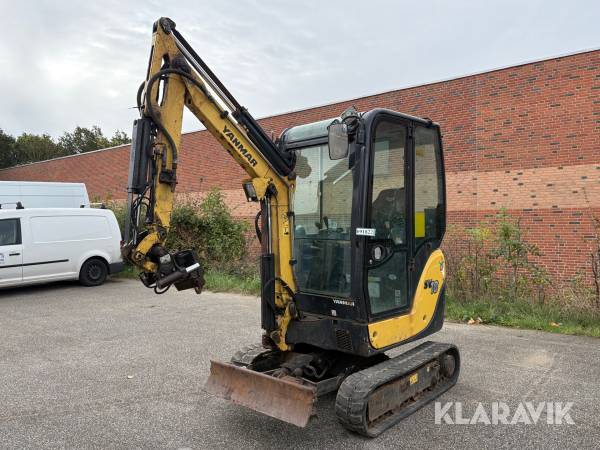 Mini Gravemaskine Yanmar Sv18