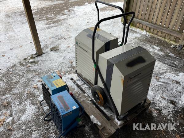 Affugtere og varmeblæsere El-Bjørn og Dantherm