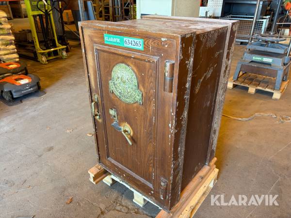 Pengeskab Milners Patent Fire-Resisting Stronghold Fast Safe