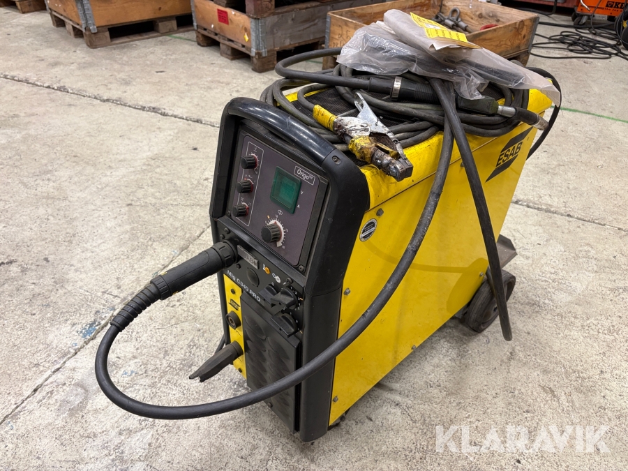 Svejsemaskine ESAB Origo Mig - C340 PRO 4WD
