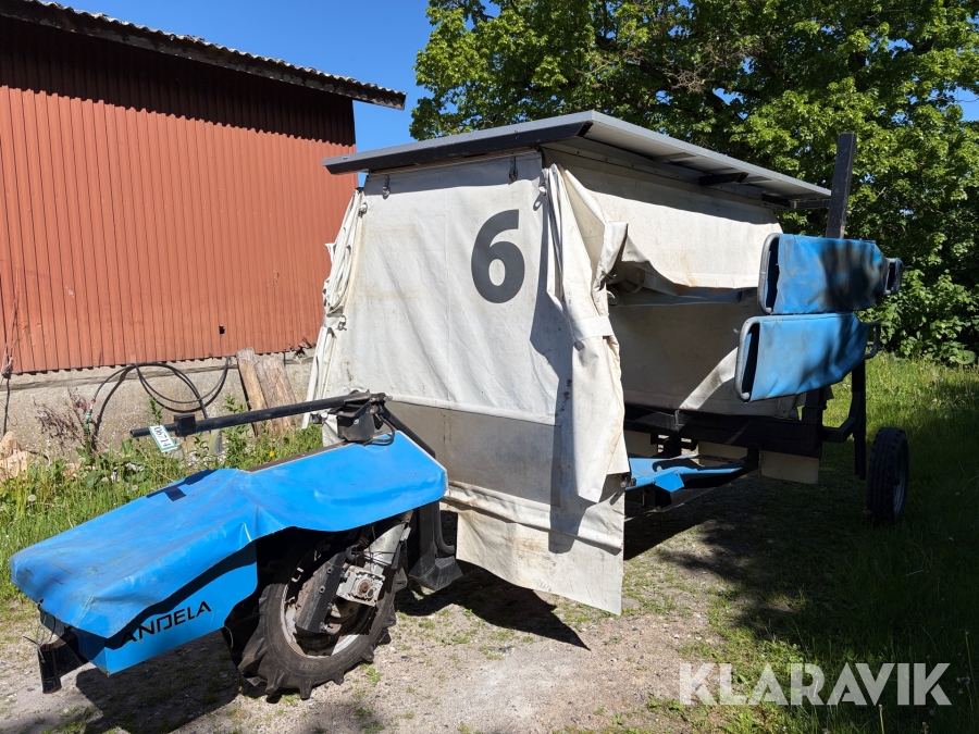Lugevogn Andela SW3450 soldrevet - 1 styk