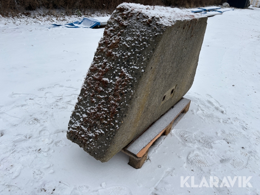 Vægtklods til a-ramme