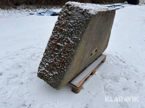 Vægtklods til a-ramme