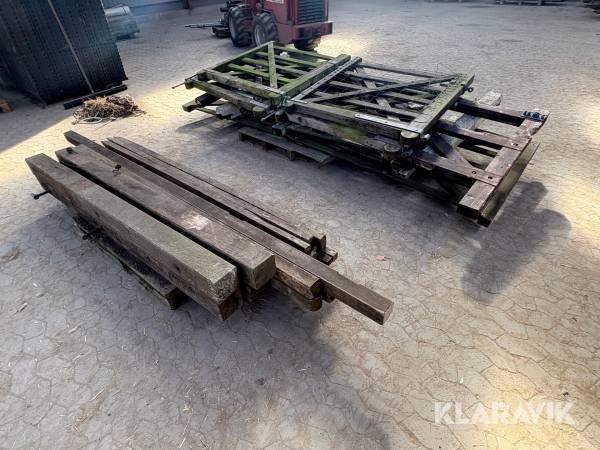 Stolper og hegnslåger assorteret