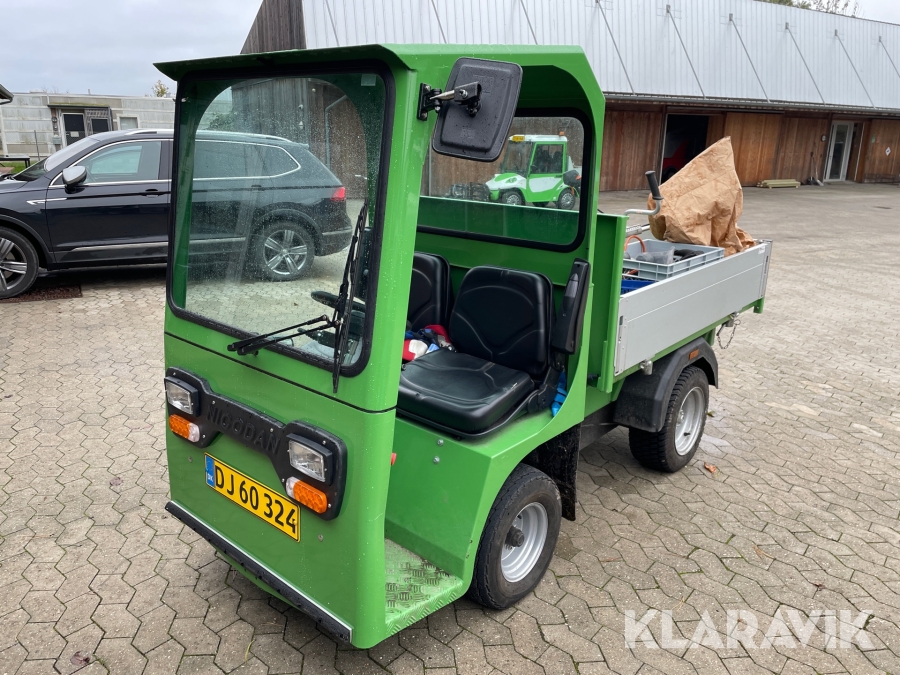 El-vogn med lad Nicodan 1200e