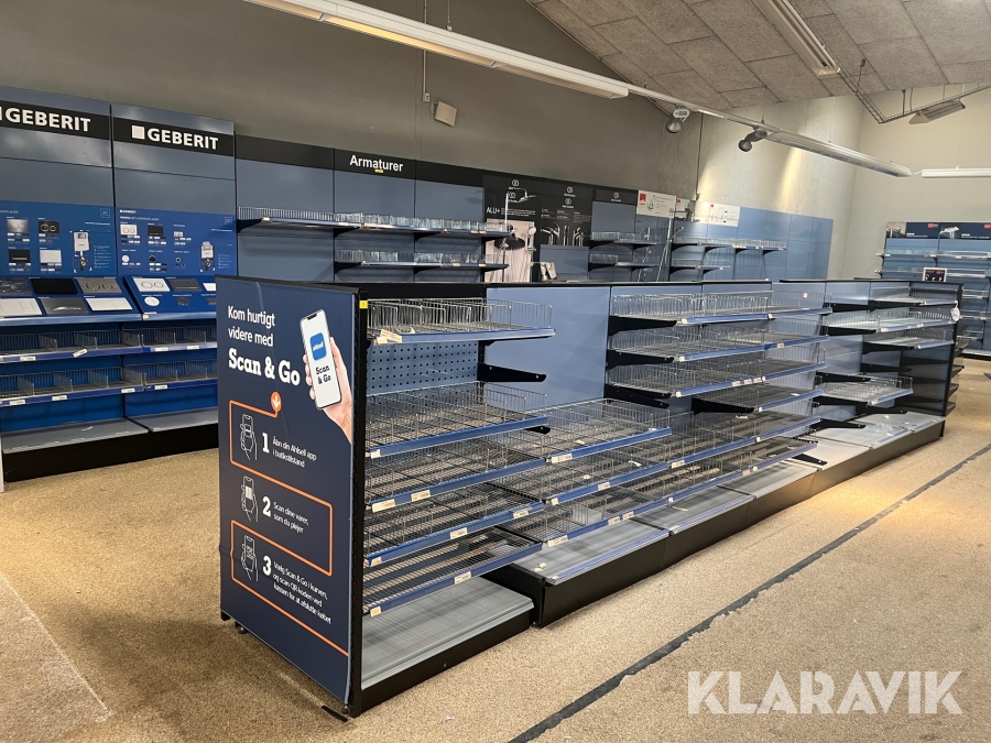 Værksteds/butik inventar