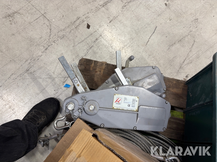 Wirehejs system med wire Svero