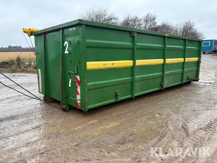 Lastbils Ratt Lastbils container, Ikast-Brande, Klaravik auktioner