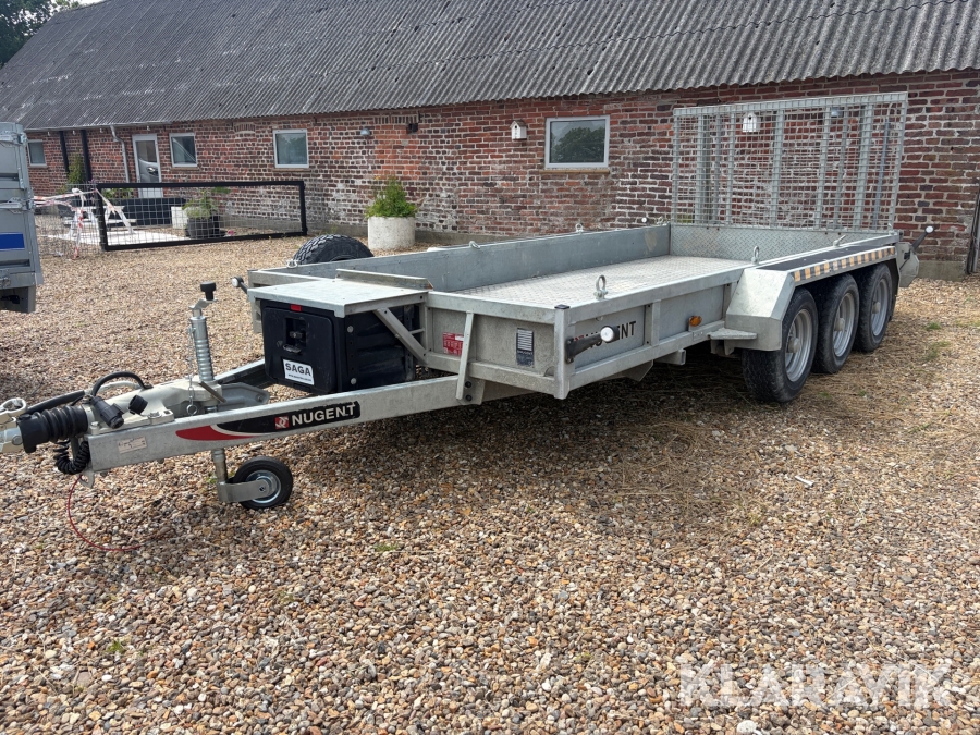 Maskintrailer Nugent Saga P4318T