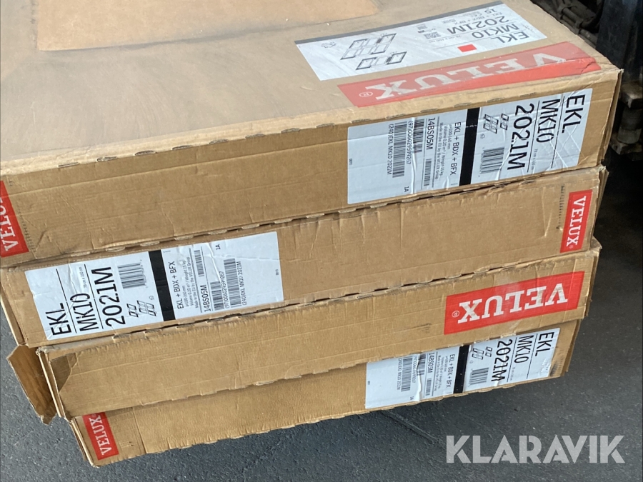 Inddækninger Velux EKL MK10 2021M 4 styk