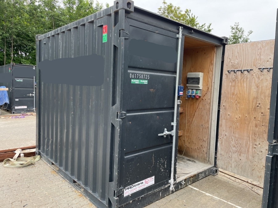 Isoleret 10 fod container