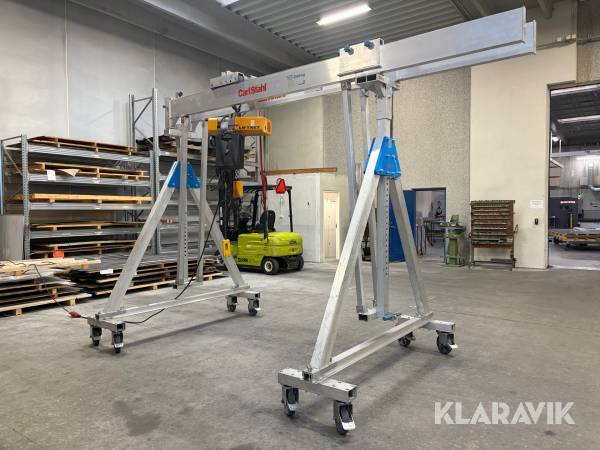Mobil portalkran Carl stahl 2000 kg Liftket kran
