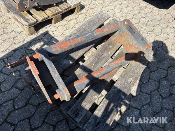 Adapterbeslag Manitou til Terex/Genie