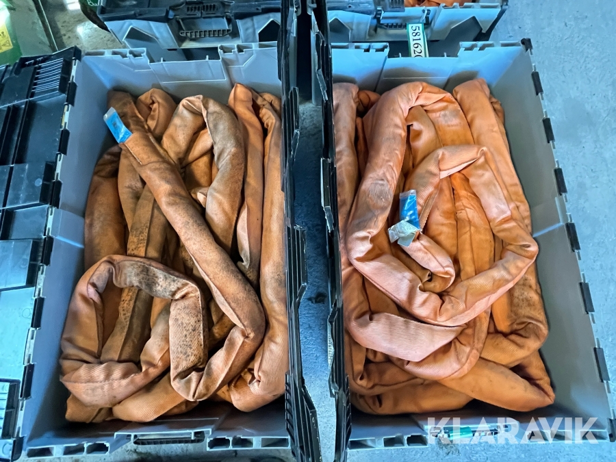 Rundslinger 12 meter / 15 tons 4 styk