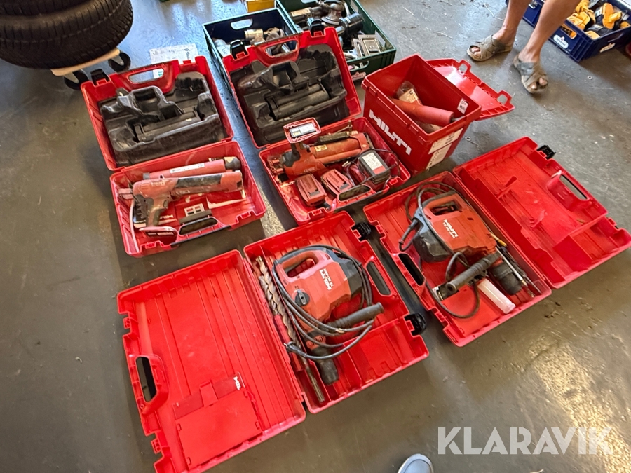 Håndværktøj Hilti blandet lot