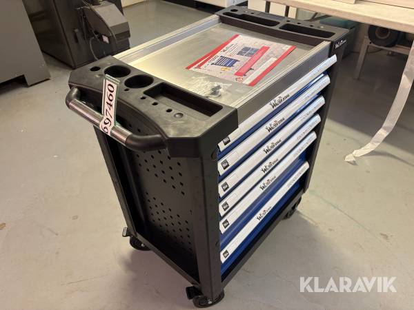 Komplet værkstedsvogn Walter Stahl