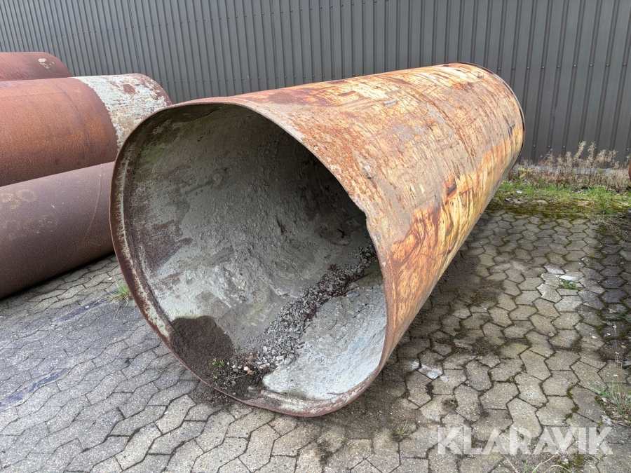 Casing jern rør 3400x1260mm 1 styk