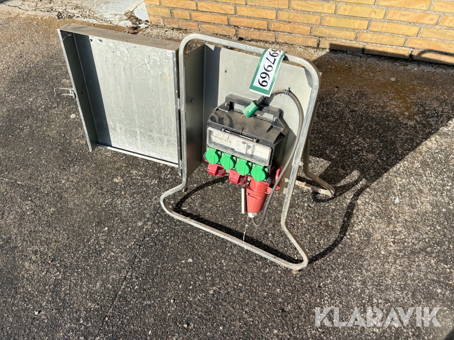 Byggestrømstavle Malmbergs C161JDK