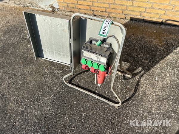 Byggestrømstavle Malmbergs C161JDK