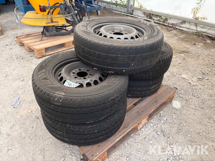 Dæk Nokian/Pirelli 235/65R16C - 5 styk