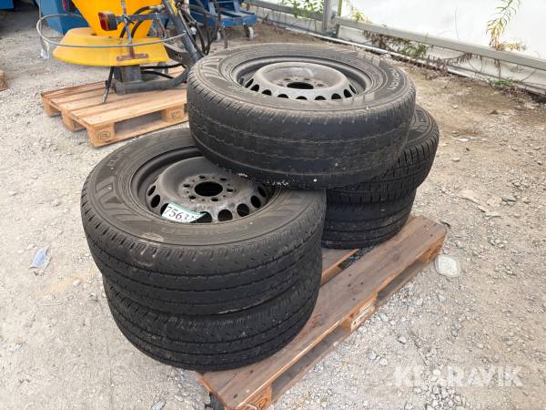 Dæk Nokian/Pirelli 235/65R16C - 5 styk
