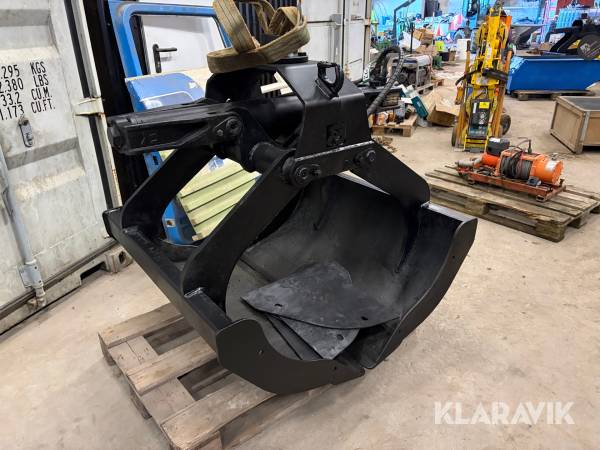 Kombi grab Bakker RBOX-100 med aftagelige sider.