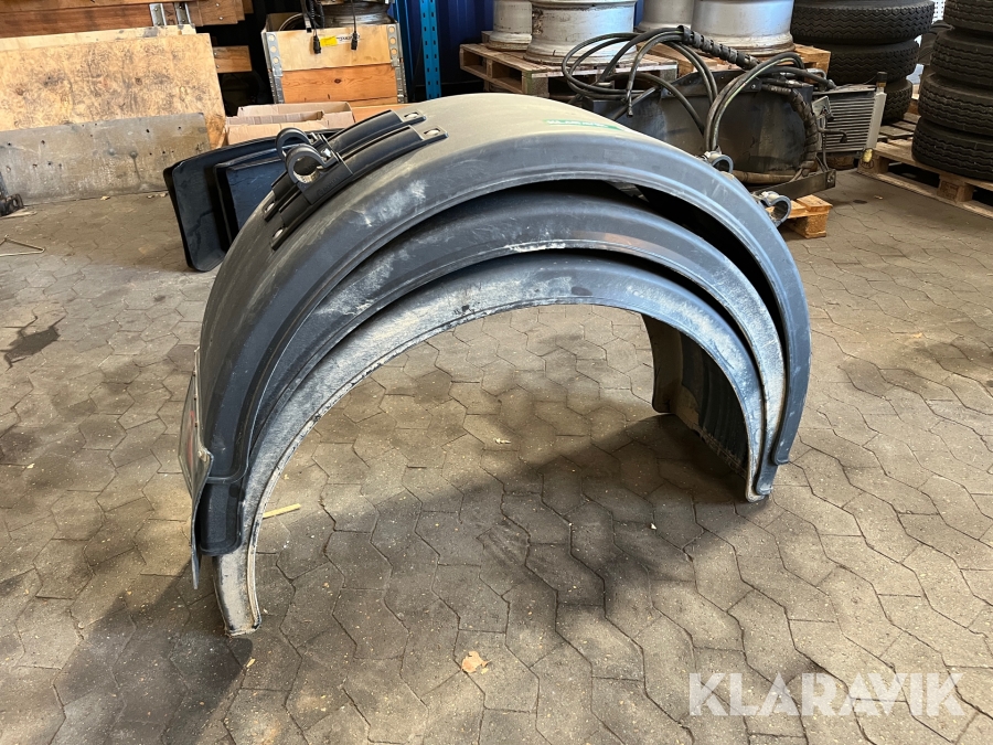 Hjulskærme LAG med beslag 3 styk