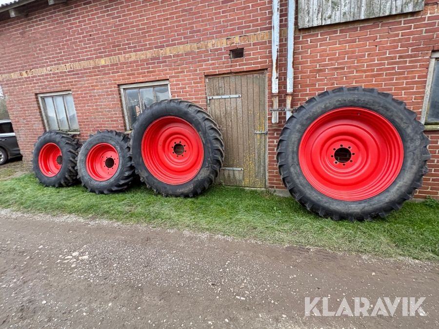 Tvillinghjul Fendt Alliance 415 / 516 4 styk