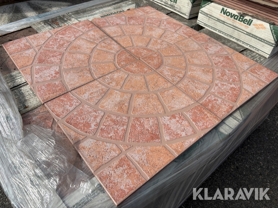 Fliser NovaBell Dekor brosten - 338 styks - 30,7 kvm