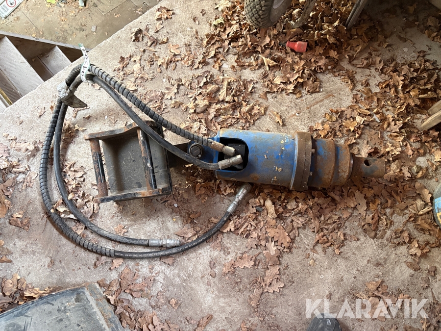 Hydraulisk jordbor / pælebor
