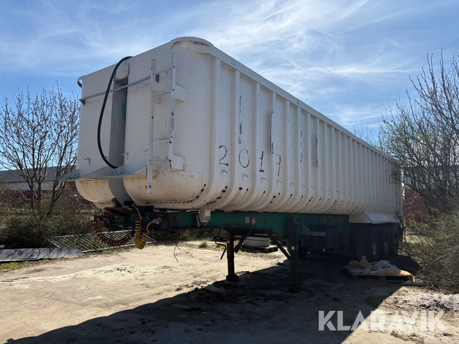 Tip trailer Fruehauf 3 akslet tip trailer