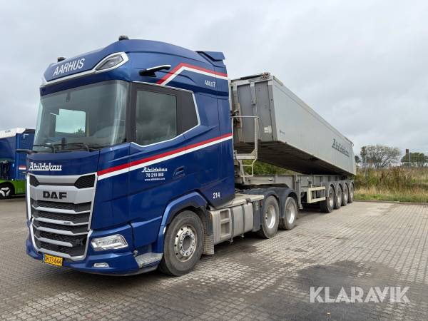 Lastbil Daf XG 530 med MTDK TG400 trailer