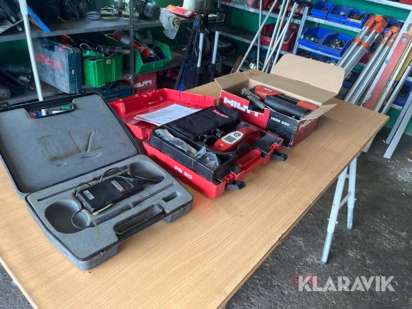 Lot temperaturføler, detektor og limpistol 3 styk