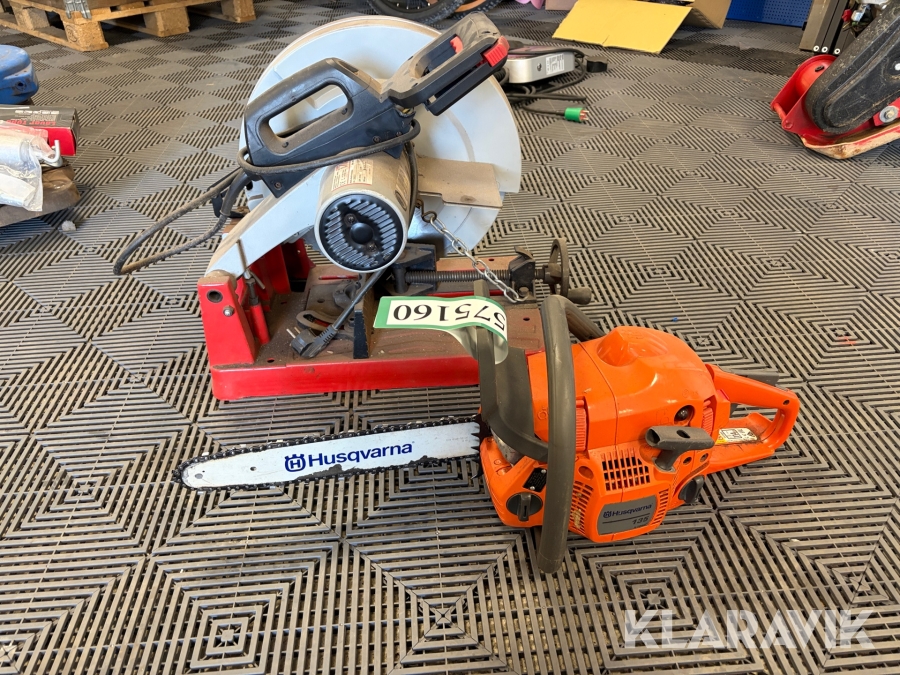 Motorsav og metalafkorter Husqvarna & Holz Mann