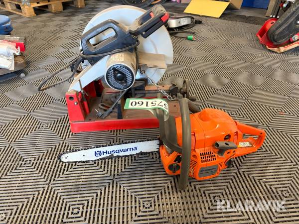 Motorsav og metalafkorter Husqvarna & Holz Mann