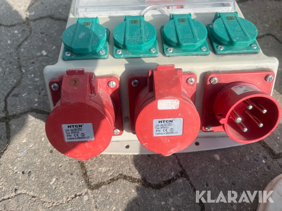 Byggestrøm tavler NST 5 styk